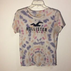 hollister tie dye tee